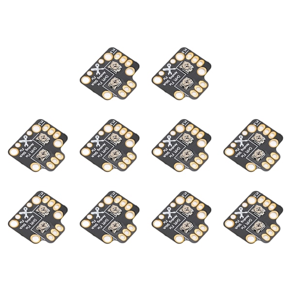 10 st Reparationskort för Gamepad-Joystickdrift, Universal 3D Analog Joystick Drift Fix Mod för Spelkontroller, Svart