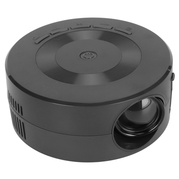 Mini LED-projektor 1080p Inbyggd högtalare Bärbar Liten Hemprojektor med Samma Skärmfunktion för IOS för Android