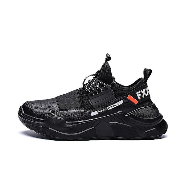 Snörskor för promenader, sneakers Black 8