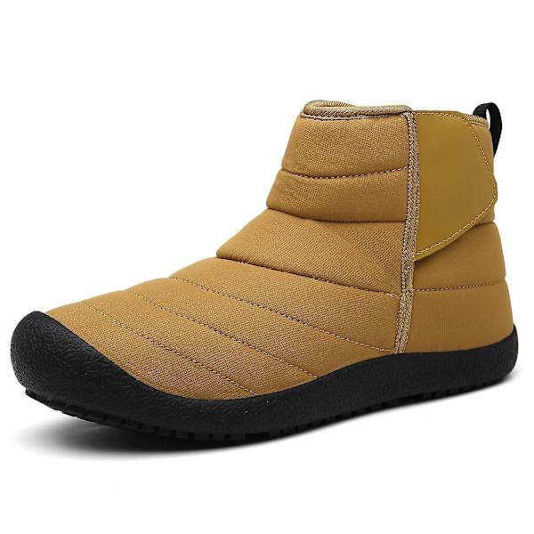 Skor Vinter Män Snow Boots, Outdoor Sneakers 3-Camel 44