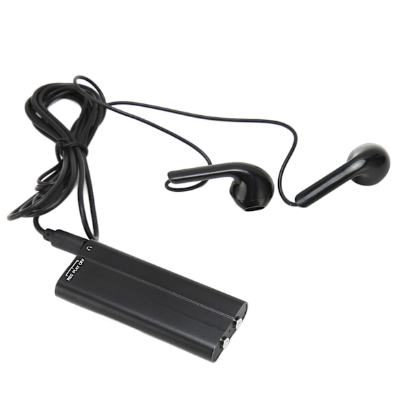 Digital Röstinspelare HiFi AI Smart HD Brusreducering Röstaktiverad Inspelningsenhet MP3-inspelare för Konferens 8GB