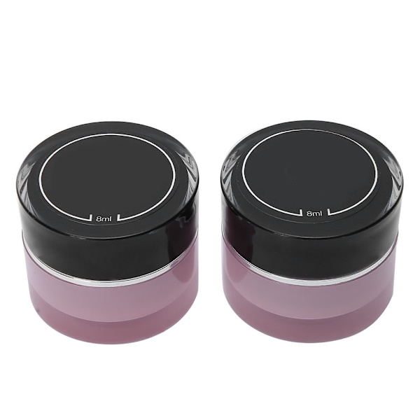 8ml x 2st Nagelkonst Skulpteringsgel 3D DIY Prägling Dekoration Manikyr Utskuren
