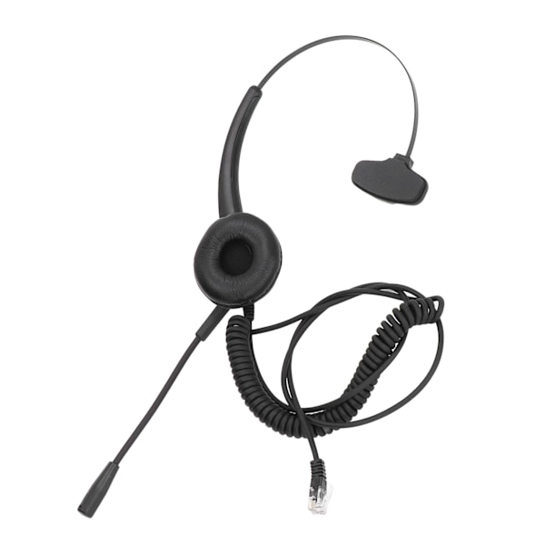 Trafikheadset med brusreducering, ergonomisk justerbar, ultraklart samtal, plug and play, RJ9-headset med mikrofon