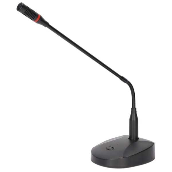 Svanhalsmikrofon Svart USB-driven Mikrofon för Konferenssändning Inspelning Datorspel