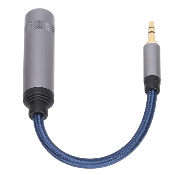 3,5 mm hane till 6,35 mm hona ljudkabel Stereo ljudkabel för mikrofonhögtalare Laptop Hörlurar