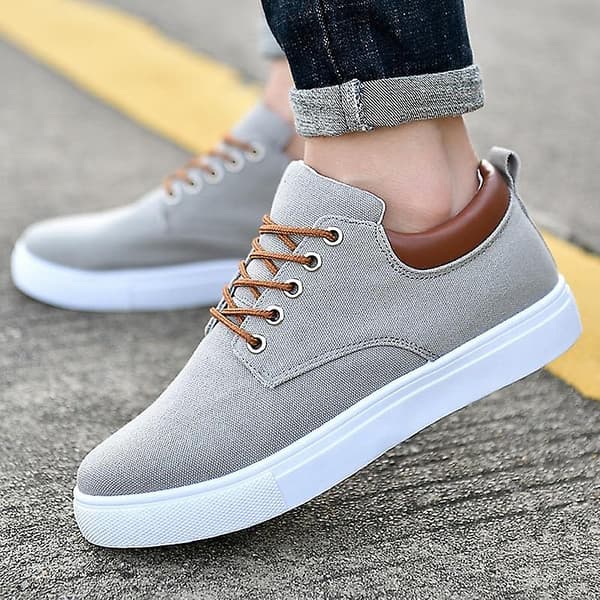 Pojkar Casual Bekväma Plattform Sneakers Gray 10