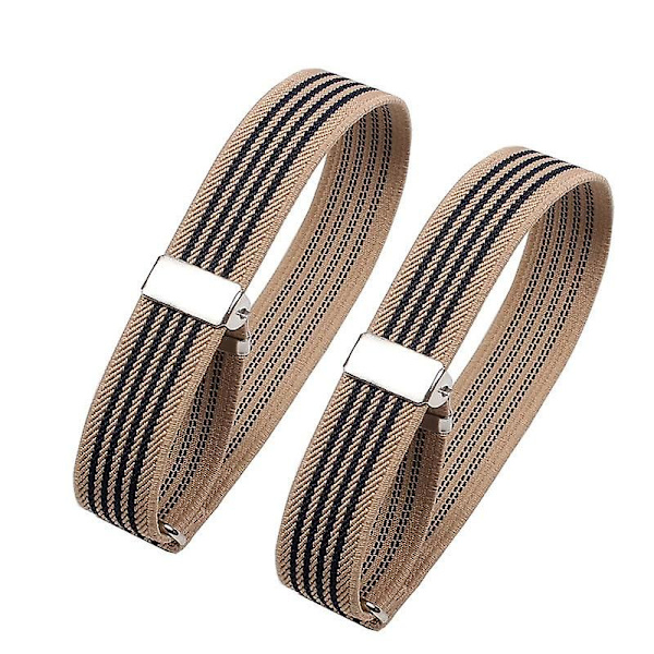 Män Dam Skjorta ärmhållare Justerbart armband Rose Red