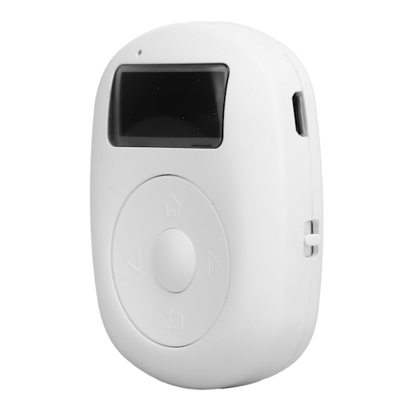 DAB Miniradio med Digital Display Mini Bluetooth Vitbrusspelare för Hemma och Utomhus