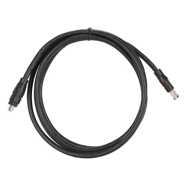 Firewire DV-kabel 6-stift till 4-stift Plug and Play IEEE1394 Firewire-kabel för JVC-videokameror 1,8 m