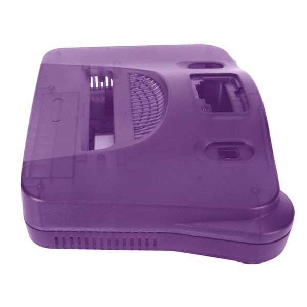 Ersättningshölje för spelkonsol Retro ABS Robust Professionellt Ersättningshölje för N64 Transparent Lila