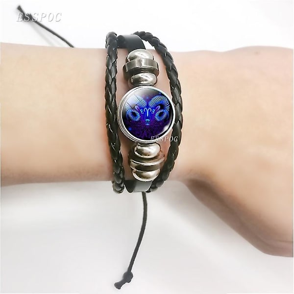 12 stjärntecken Constellation Charm Armband