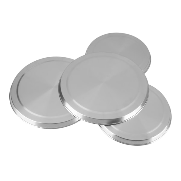 4 st/set Rostfritt Stål Kök Spishäll Brännarlock Spisskydd