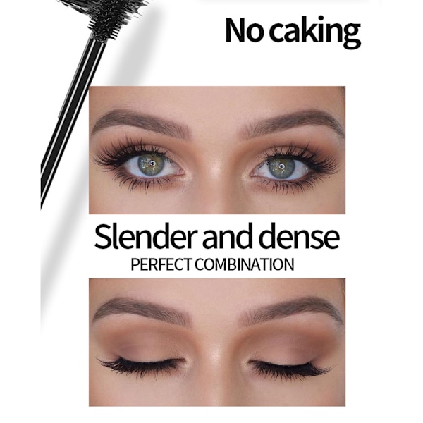 Fashion Vattentät Långvarig Mascara Eyeliner Set Smink Kosmetiska Verktyg