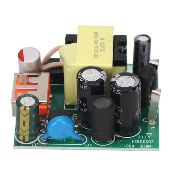 USB-laddarmodul QC3.0 Multipel Skydd DIY Strömadapter Kretskort för Mobiltelefon 100?240V