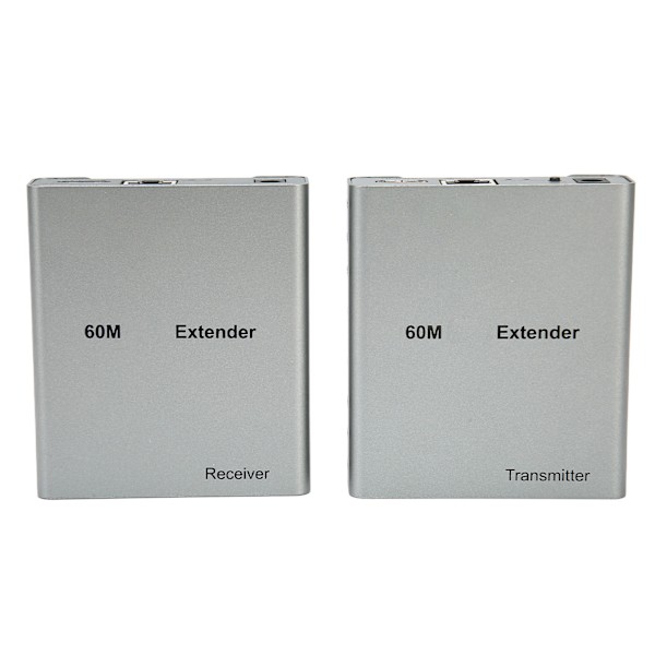 HD Multimedia Interface KVM USB-förlängare över Cat5e/6 1080P HD Videoförlängare för mus- och tangentbordskontroll 100–240 V AU-kontakt