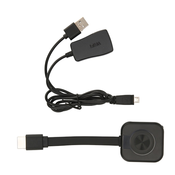 Trådlös Display Dongel HD 1080P 60Hz G 2.4G WiFi Display Adapter med HD Multimedia Interface för IOS för Android