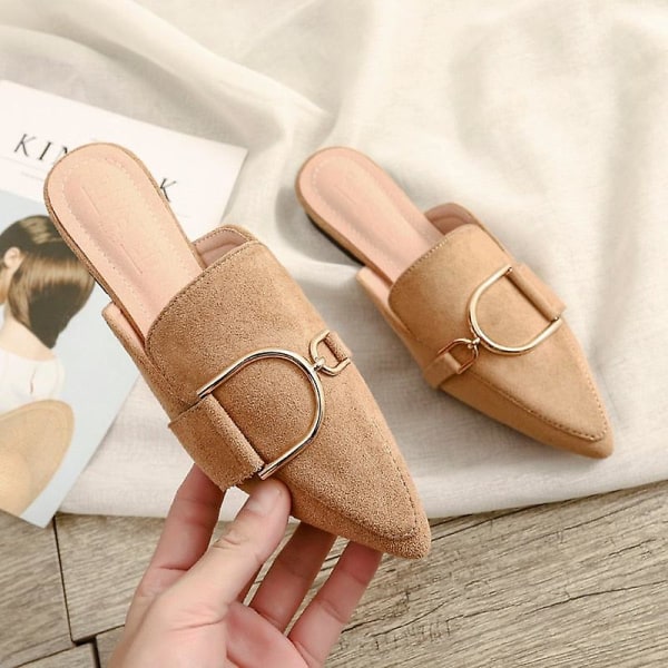Damtofflor Mules Plattformsandaler Red 38