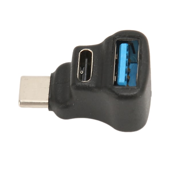 Typ C Splitter Adapter PD 100W Laddning 8K Video 20Gbps 90 Grader Typ C till Typ C USB A Konverterare för Laptop Kontroller