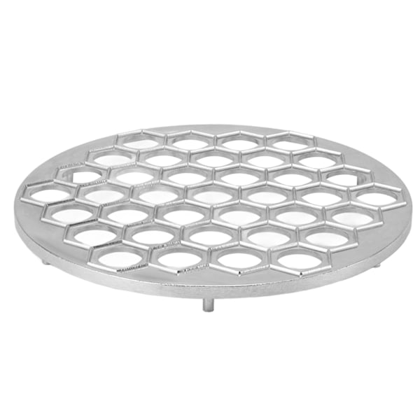 Rysk Ravioli Maker Degknyten Form Aluminiumlegering Pelmeni Maker Form Pelmeni Kött Degknyten Maker 37 Hål Silver