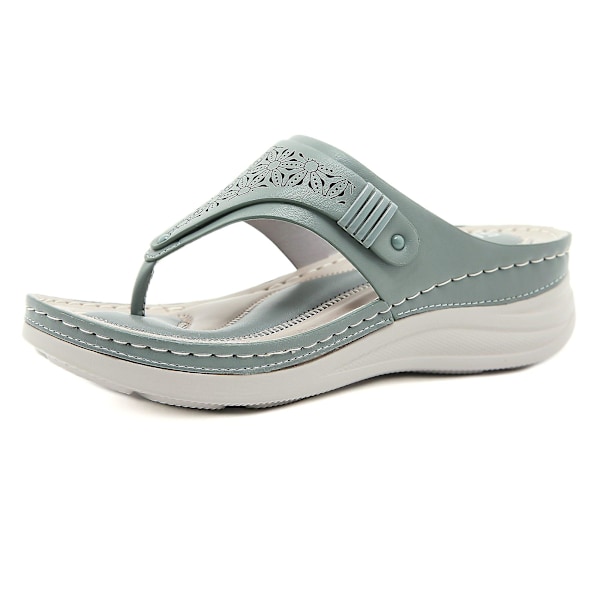 Sommar bekväma mjuka sandaler Green 41