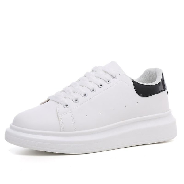 Spring- Wedges Platform Tennis, Casual Sneakers, Trainers Shoes Set-a White 39