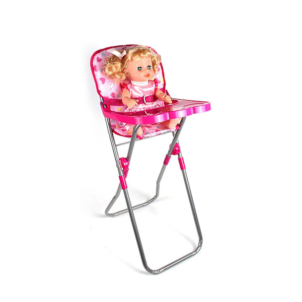 Bärbar Reborn Doll Baby Vagga Swing Simulering Möbelleksak dining chair
