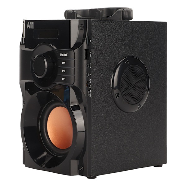 Bärbar Bluetooth-högtalare med subwoofer Trådlöst stereoljud Rik bas Bluetooth-högtalare för utomhusfest Resor
