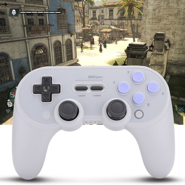 SN30PRO+ Trådlös Bluetooth-spelkontroll med rörelsesensor för PC och Android