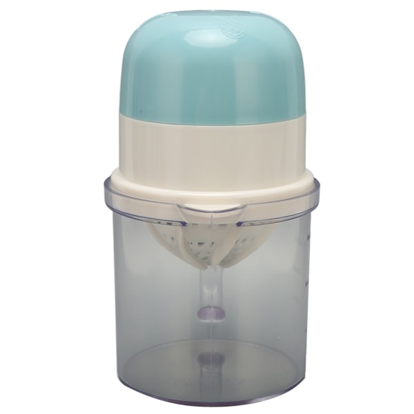 Portabel Manuell Juicer Enkel Mini Press Juicing Kopp Hem Liten Manuell Fruktjuicer Himmelsblå