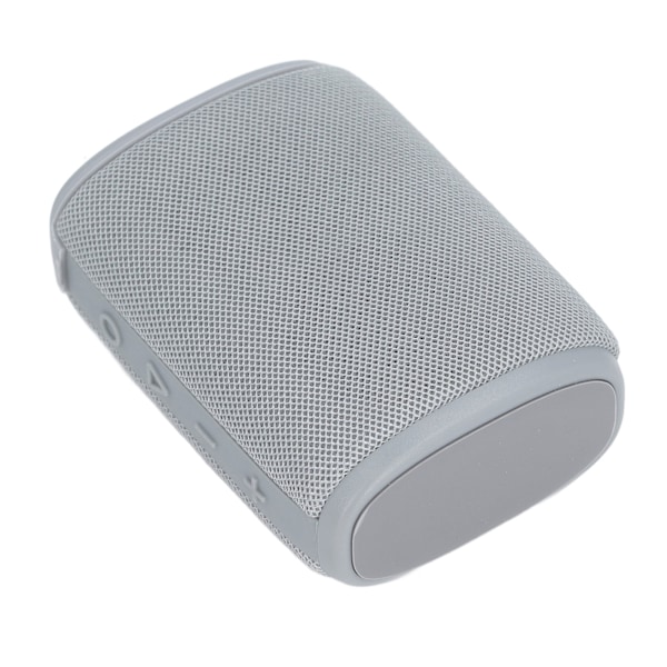 Bluetooth 5.0 Högtalare IPX7 Vattentät 1000mAh Uppladdningsbar Stereo Ljud Högtalare Portabel Trådlös Högtalare för Resor Vandring Kontor Grå