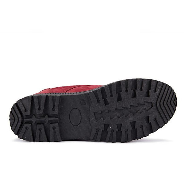 Vinterkängor för kvinnor E03wine red gen 9.5