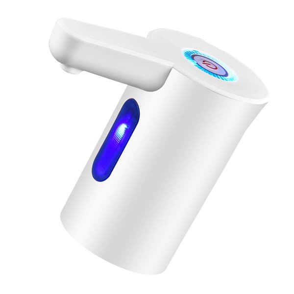 Vattenflaskdispenser Automatisk Högeffektiv Smart Sensing Vit Vattendispenserpump för Hem Camping Kontor