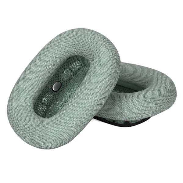 Ersättningsöronkuddar för hörlurar, mjuka öronmuffar i proteinläder med minnesskum för Airpod MAX Hörlurar Grön