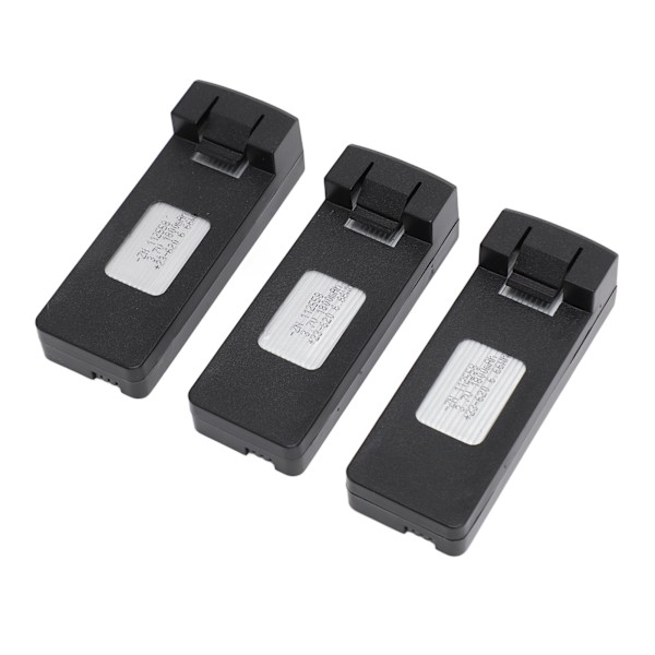 3 st Litiumbatteri för RC Quadcopter 1800mAh 3.7V Liten Lätt Portabel Robust ABS-skal RC Drönarbatteri