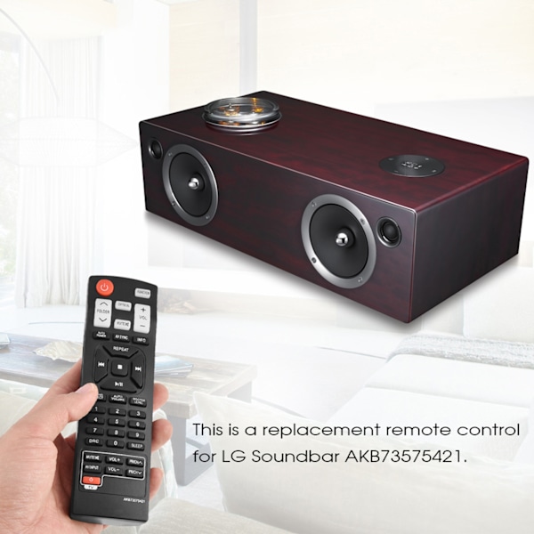 Ersättningsfjärrkontroll för LG Soundbar AKB73575421 NB2420A NB3520A NB4530B