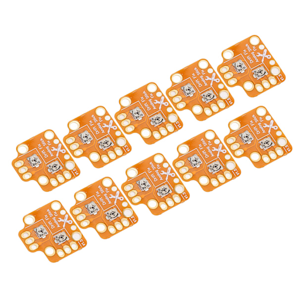 10 st Universal Gamepad Joystick Drift Reparationskort 3D Tummepinne Drift Fix Mod för PS4 för PS5 för XBOX Guld