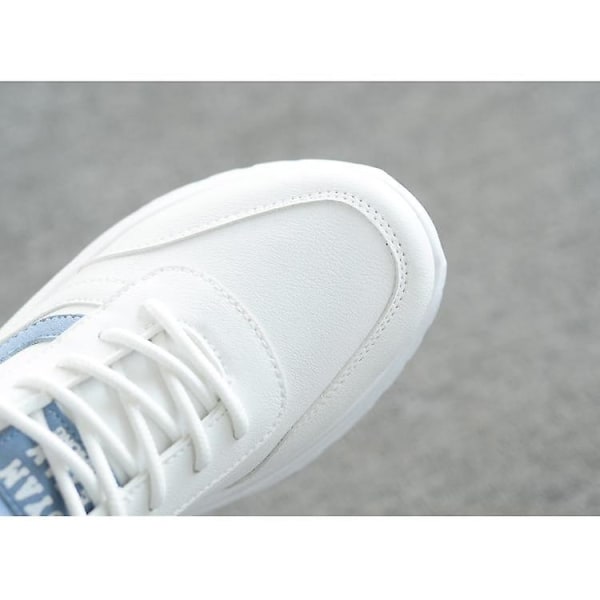 Casual Bekväm- Flats Platform Sneaker White 36