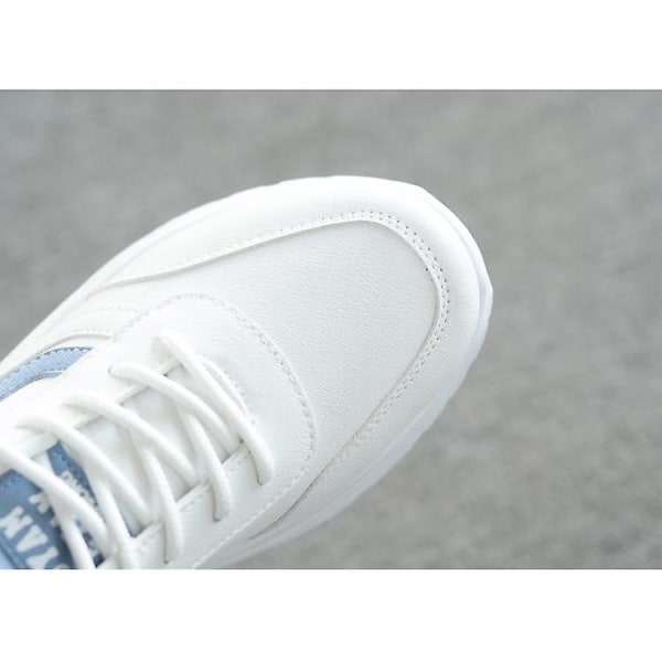 Casual Bekväm- Flats Platform Sneaker White 38