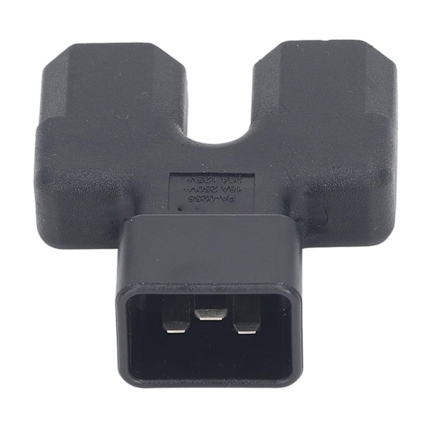 IEC320 C20 till Dubbel IEC320 C21 Strömadapter C20 Hane till Dubbel C21 Hona 1 in 2 Ut AC Strömadapter för PDU Server 125V?250V