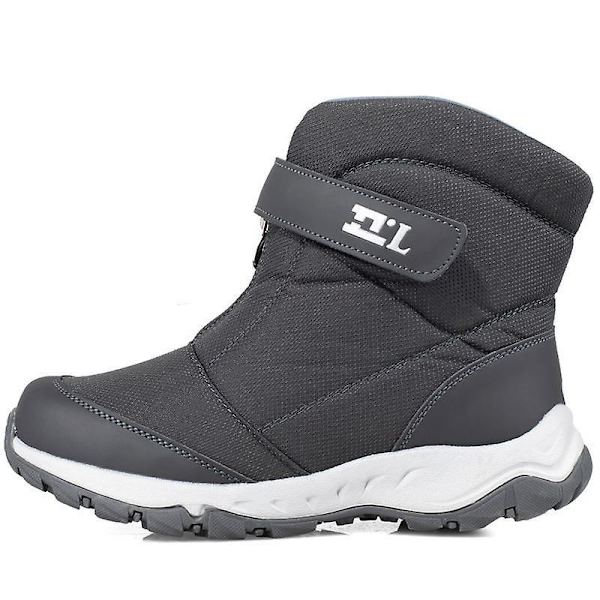 Winter Warm- Mid-calf tjock plysch, bomull snöstövlar Black MC19909 41 /