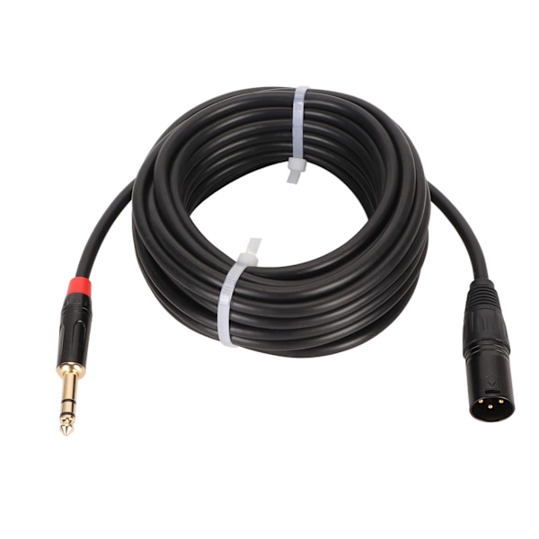 XLR Hane till 1/4 Tum TRS Kabel Balanserad 3 Pin XLR Hane till Kvarts Tum TRS Kontakt Kabel Mikrofonkabel 8m