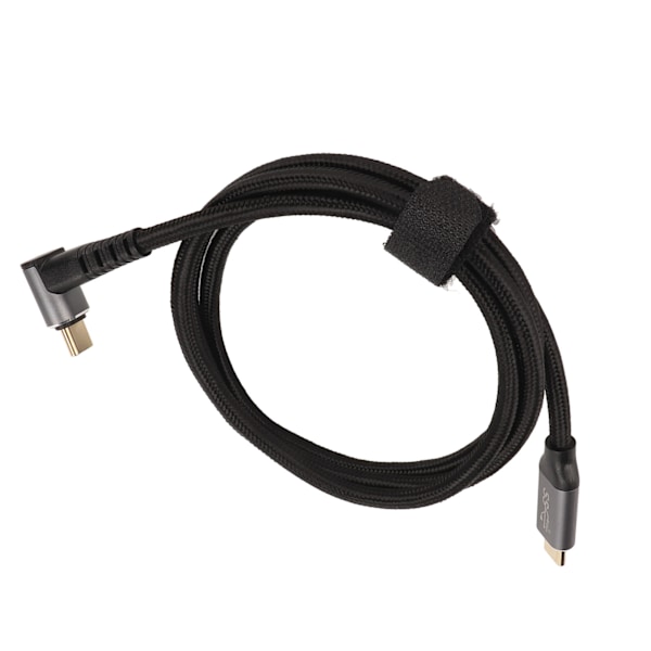 90 Graders USB-C-kabel 4K 60Hz Stödjer PD100W Typ C 3.1 Gen2 Full Funktion USB-C Snabbladdningskabel för Steam Deck 100cm/39.4in