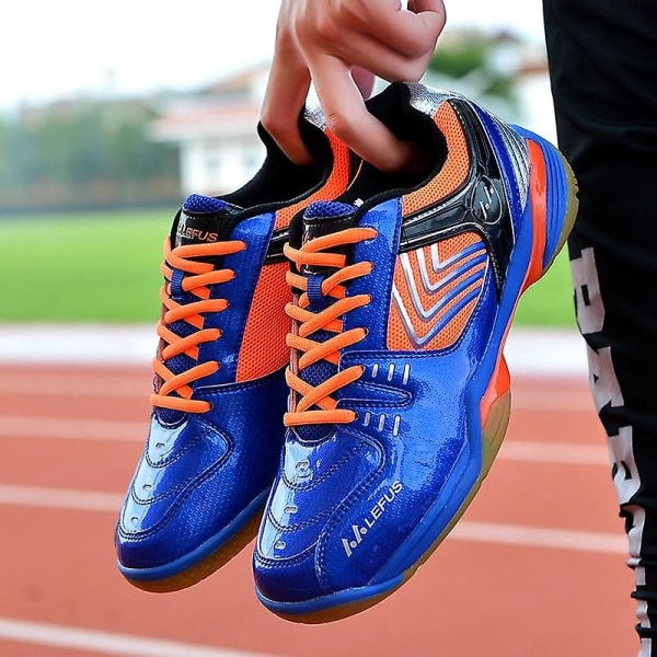 Badminton Sneakers Skor BlueOrange 38