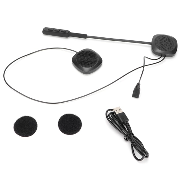Motorcykel Bluetooth-headset med mikrofon Handsfree Bluetooth 5.0 Motorcykelhörlurar för resor