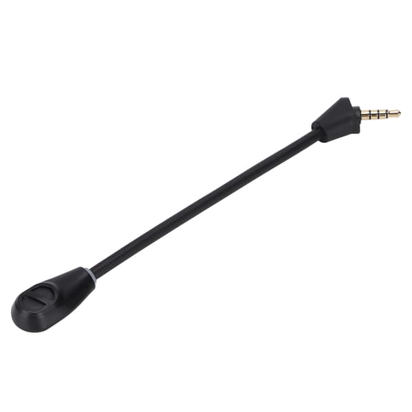 3,5 mm Mikrofon Brusreducering Ersättnings Gamingmikrofon för HHyperX Cloud II Trådlöst Gamingheadset