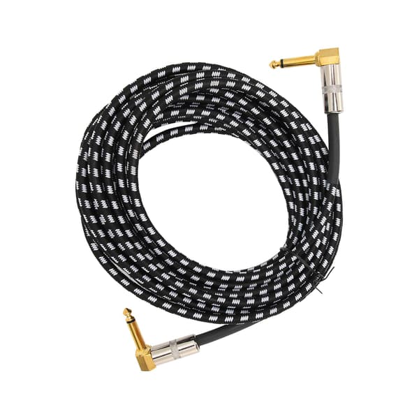 JORINDO 6M 6.35MM Hane Audio Gitarrkabel Elektrisk Gitarrförstärkarkabel 1/4 Tum Instrumentkabel JD6213