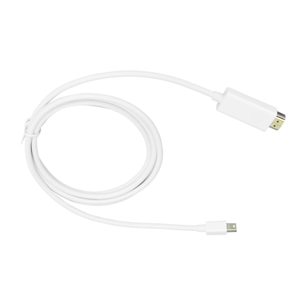 Mini DisplayPort till HD Multimedia Interface-adapter 1,8 m HD Multimedia Interface-kompatibel kabel för MacBook Pro/iMac