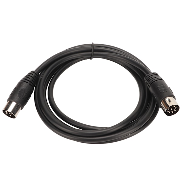 8 Pin Din Hane till 6 Pin Din Hane Kabel Plug and Play Ljuddata Signalanslutningskabel 1,8m