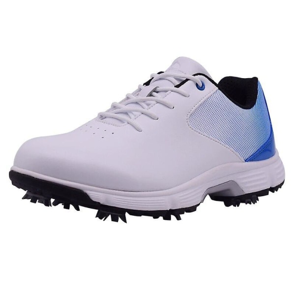 Utomhus Lättvikt Walking Sneakers Golfskor Blue 14