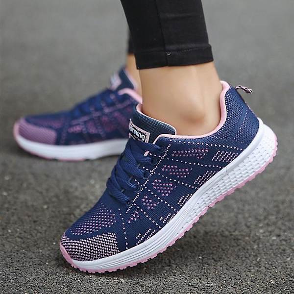 Sportskor, Andningsbara Sneakers Blue 5